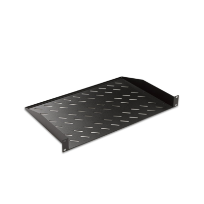 Polica 250mm 19" 1U, fiksiranje u 2 tacke, max 30kg Ager-01
