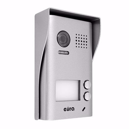 Slika od Spoljni digitalni panel "2-wire"  EURA VDA-77A5  za dva apartmana, IP54 otporna na vandalizam