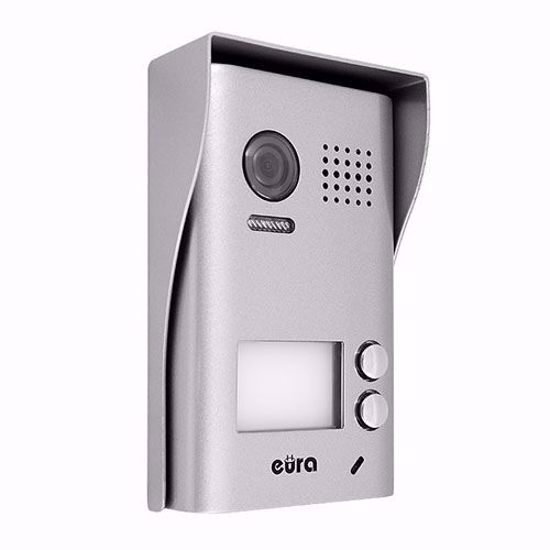 Slika od Spoljni digitalni panel "2-wire"  EURA VDA-77A5  za dva apartmana, IP54 otporna na vandalizam