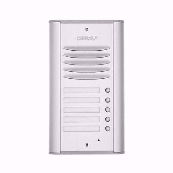 Slika od Spoljni analogni panel serije CYFRAL sa 5 pozivnih tastera