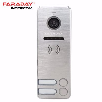 FD-D27ACM02S pozivna tabla 2 tastera Faraday