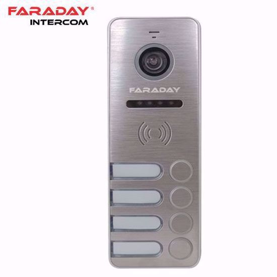 FD-D27ACM04B pozivna tabla 4 tastera Faraday