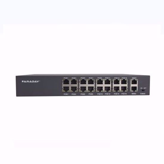 Faraday FDX-HT1612 switch 16CH PoE