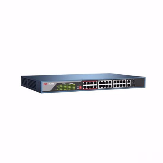 Slika od Hikvision DS-3E0326P-E 24-port PoE switch