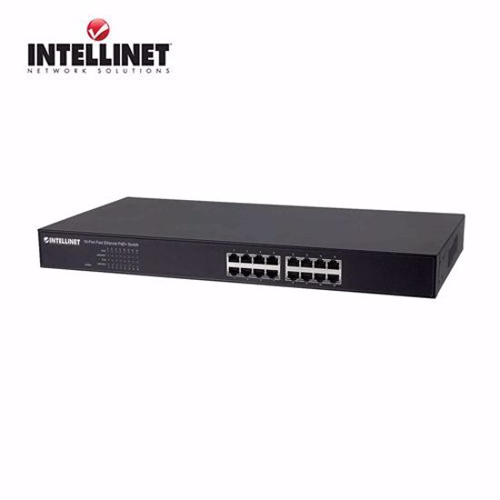 Slika od INTELLINET 16-Port Fast Ethernet PoE+ Switch