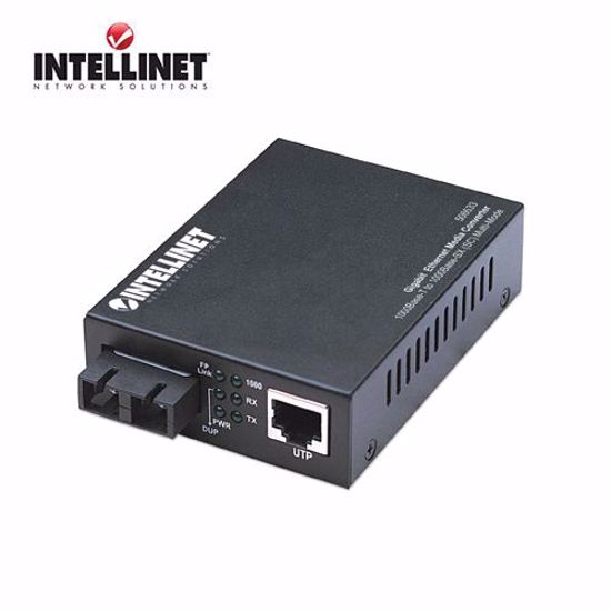 Slika od INTELLINET Gigabit Ethernet Media Converter, Multi-Mode 550m