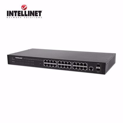 Slika od INTELLINET 24-Port Web-Managed Gigabit Ethernet Switch, 2 SFP