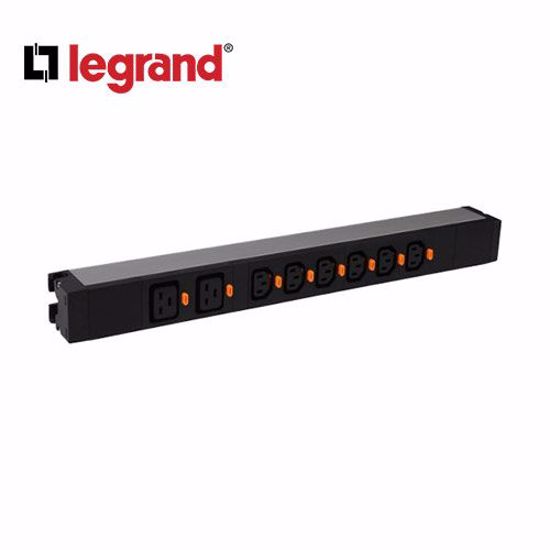 Slika od LEGRAND 19" PDU LCS - 1 U - 6 x C13 + 2 x C19 - IEC 60320 standard