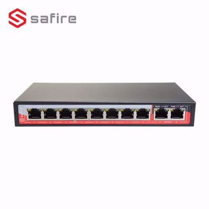 Safire SF-SW1008POE-96 switch 8+2 porta