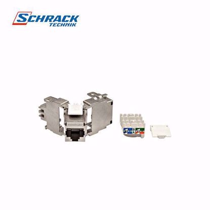 Schrack TOOLLESS LINE-RJ45 Modul, Cat.6a 10Gbit, STP (SFA) HSEMRJ6GW