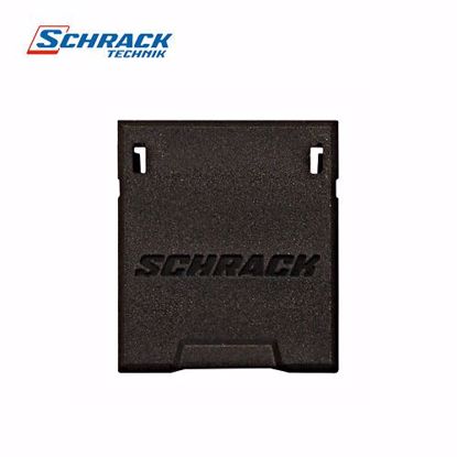 Slika od Schrack Poklopac za zasti.od prasine, za RJ45 module, crni, 25 kom HSEMRJZSKS