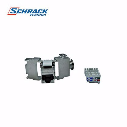 Slika od Schrack TOOLLESS LINE-RJ45 Modul, Cat.5e, STP (SFA) HSEMRJ5GWS
