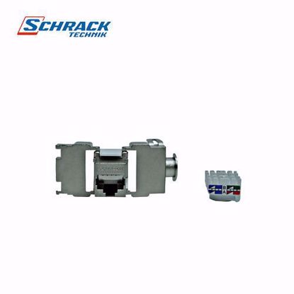 Schrack TOOLLESS LINE-RJ45 Modul, Cat.6, STP (SFA) HSEMRJ6GWS