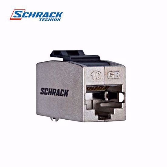 Schrack TOOLLESS LINE-RJ45-RJ45 Adapter, Cat.6a, STP, (SFA) HSEMRKRGWS