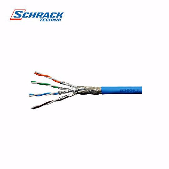 Slika od Schrack Kabl inst.Cat.7a S/FTP-1200 Mhz, 4x2xAWG-22, LS0H,50% plavi 500m HSKP422HB5