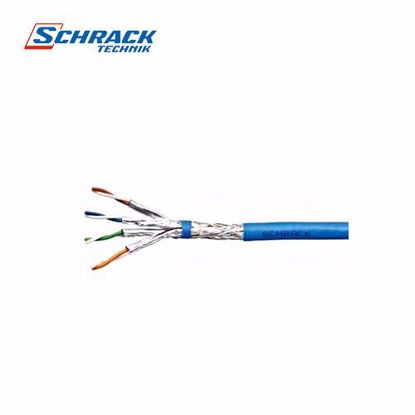 Slika od Schrack Kabl inst.Cat.7a S/FTP-1500 Mhz, 4x2xAWG-22,LS0H-3,Dca,plavi 100m HSEKP422HP5
