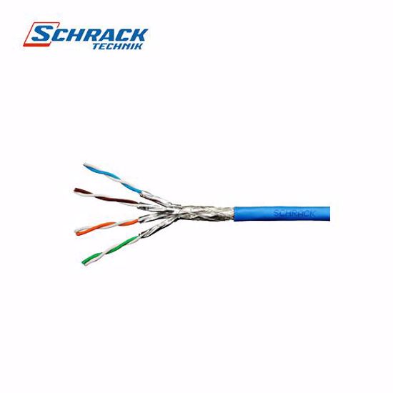 Slika od Schrack Kabl inst.Cat.7 S/FTP-1000 Mhz, 4x2xAWG-23, LS0H,30% plavi 500m HSKP423HP5
