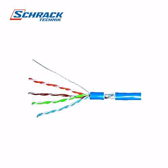 Slika od Schrack Kabl inst.Cat.5e F/UTP - 125 Mhz, 4x2xAWG-24, LS0H, plavi 305m HSEKF424H1