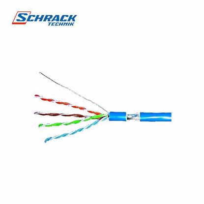 Slika od Schrack Kabl inst. Cat.5e F/UTP - 125 Mhz, 4x2xAWG-24, PVC, plavi 305m HSEKF424P1
