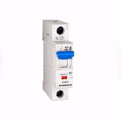 Schrack Aut. osigurac 10A/C/1 pol 6KA IEC/EN 60 898 10KA IEC 947-2 BM617110