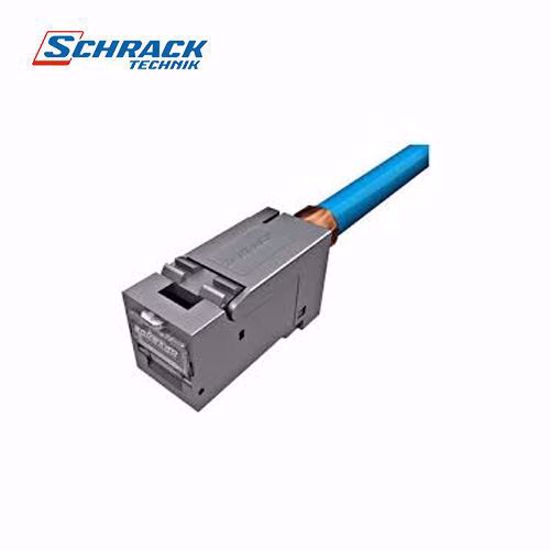 Schrack PERFORMANCE LINE-RJ45 Modul, Class.Ea 10Gb STP, PoE+, (SFB) HSPMRJ6G1T