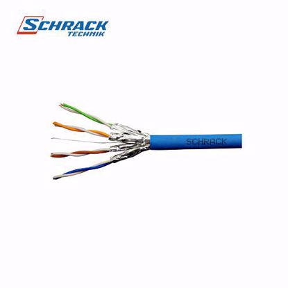 Schrack Kabl inst.Cat.6a U/FTP-500 Mhz, 4x2xAWG-23, LS0H, Dca, plavi 500m HSKF423HB5