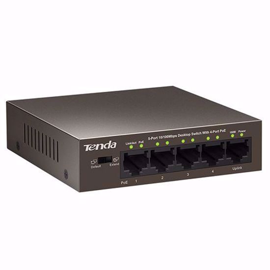 Slika od TEF1105P-4-63W Tenda PoE switch