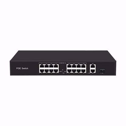 SW1916POE-F-300 PoE switch 16-porta