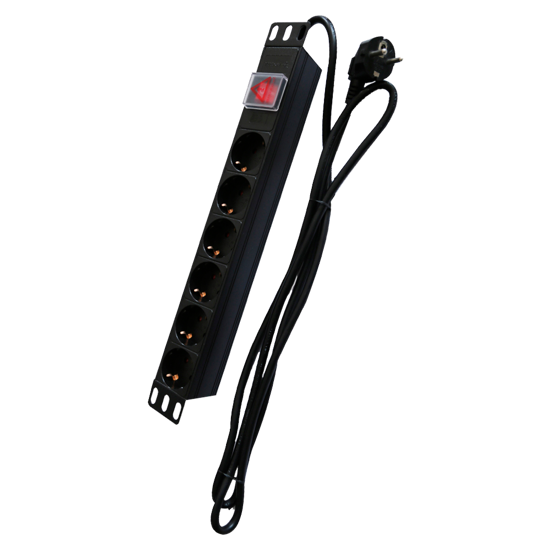 Slika od PDU-6P1U-SWITCH napojna letva