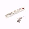 Slika od PDU-6P-SWITCH produžni kabl sa 6 mesta